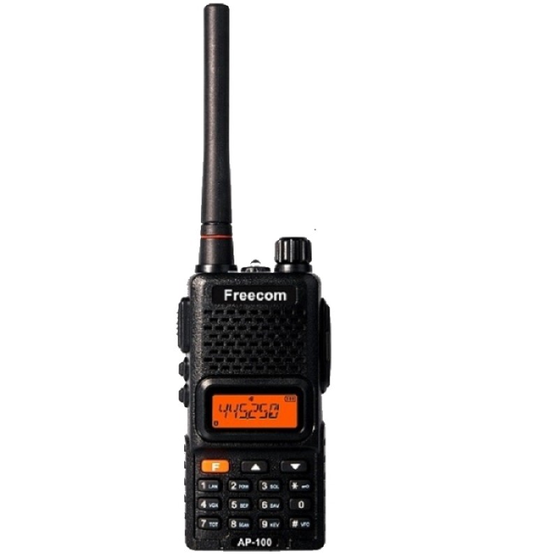 Рация радиостанция аналоговая Freecom AP-100 для туризма, стройки, охраны, логистики