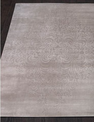 фото Ковер carving wool viscose hl 705 natural-beige adarsh exports