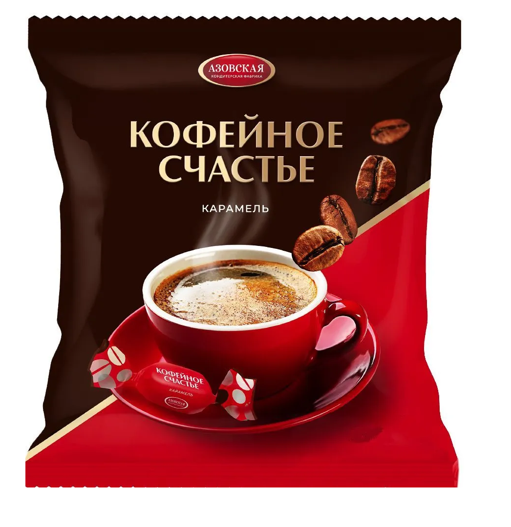 Карамель Азовская КФ Кофейное счастье, 250 г