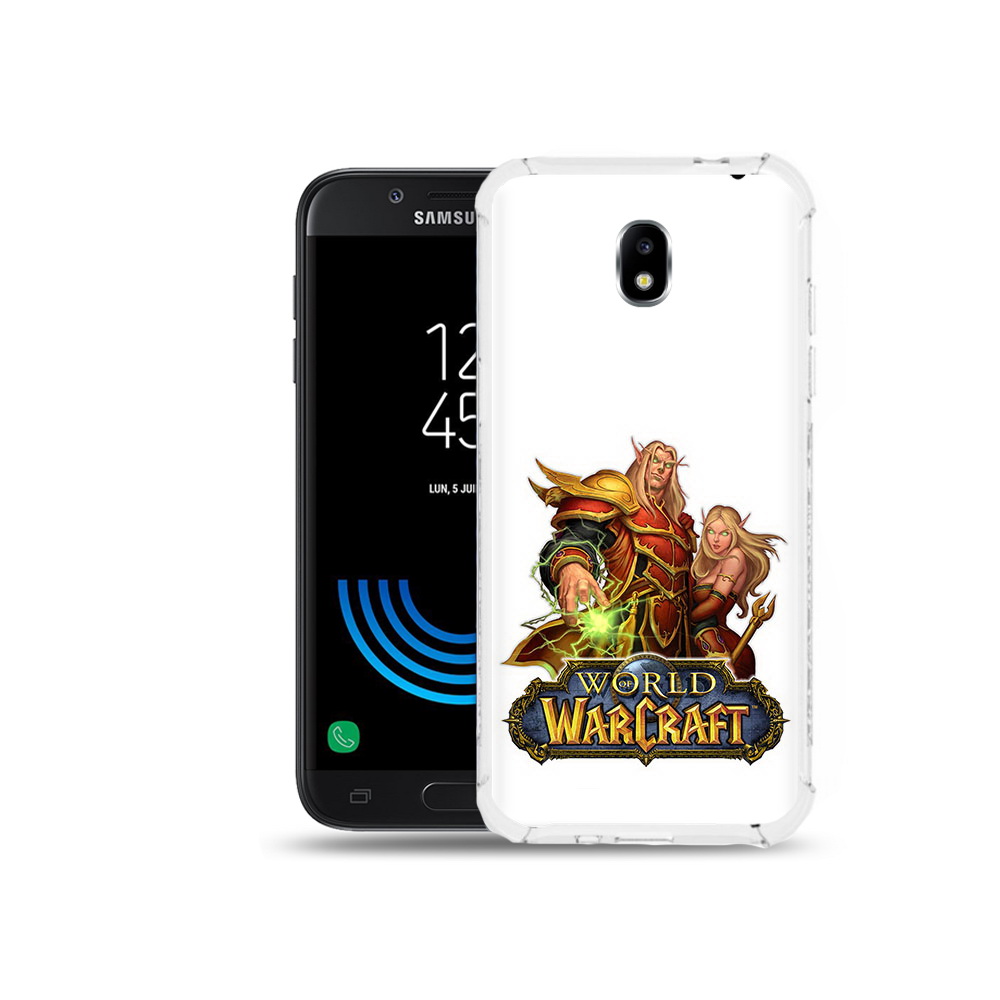 

Чехол MyPads Tocco для Samsung Galaxy J5 (2017) варкрафт2, Прозрачный, Tocco