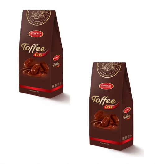 

Конфеты Азовская КФ Ирис шоколадный Toffee love, 200 г х 2 шт