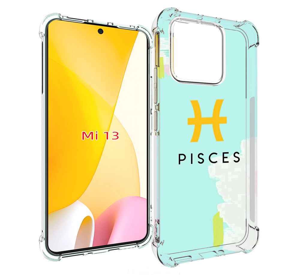 

Чехол MyPads знак-зодиака-рыбы-2 для Xiaomi 13, Прозрачный, Tocco