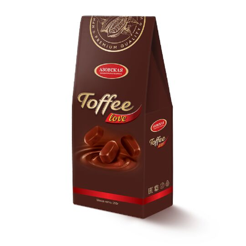 

Конфеты Азовская КФ Toffee love, 200 г