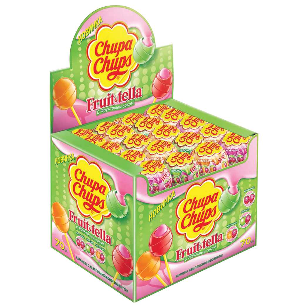 Конфета Chupa Chups Фрутелла, 70 шт х 17 г