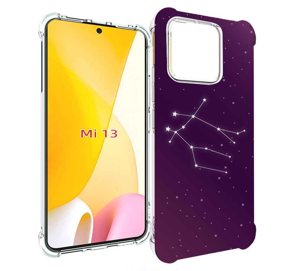 

Чехол MyPads знак-зодиака-близнецы-4 для Xiaomi 13, Прозрачный, Tocco