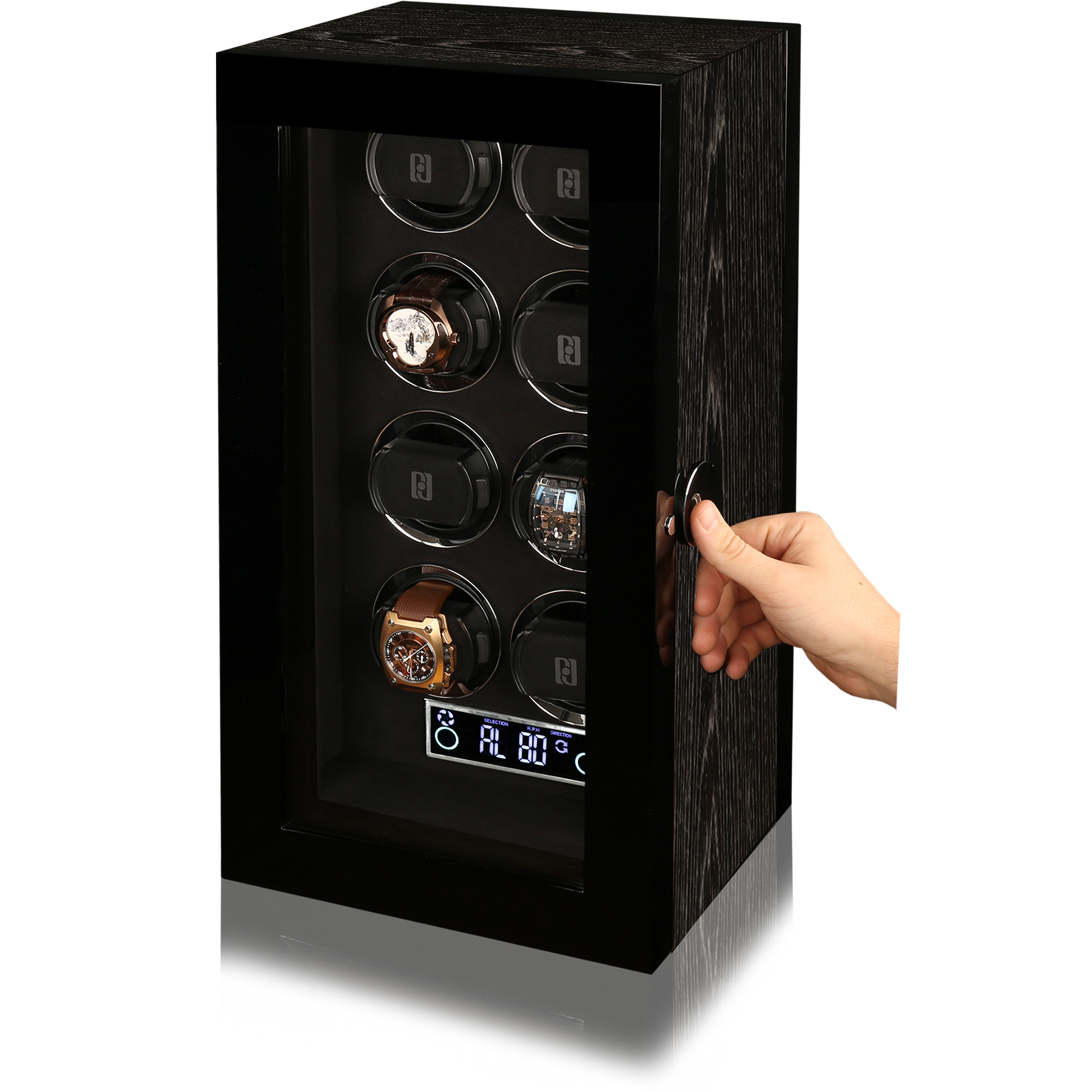 

Шкатулка для автоподзавода 8 часов Paul Design GENTLEMEN 8BA, Paul Design GENTLEMEN 8BA