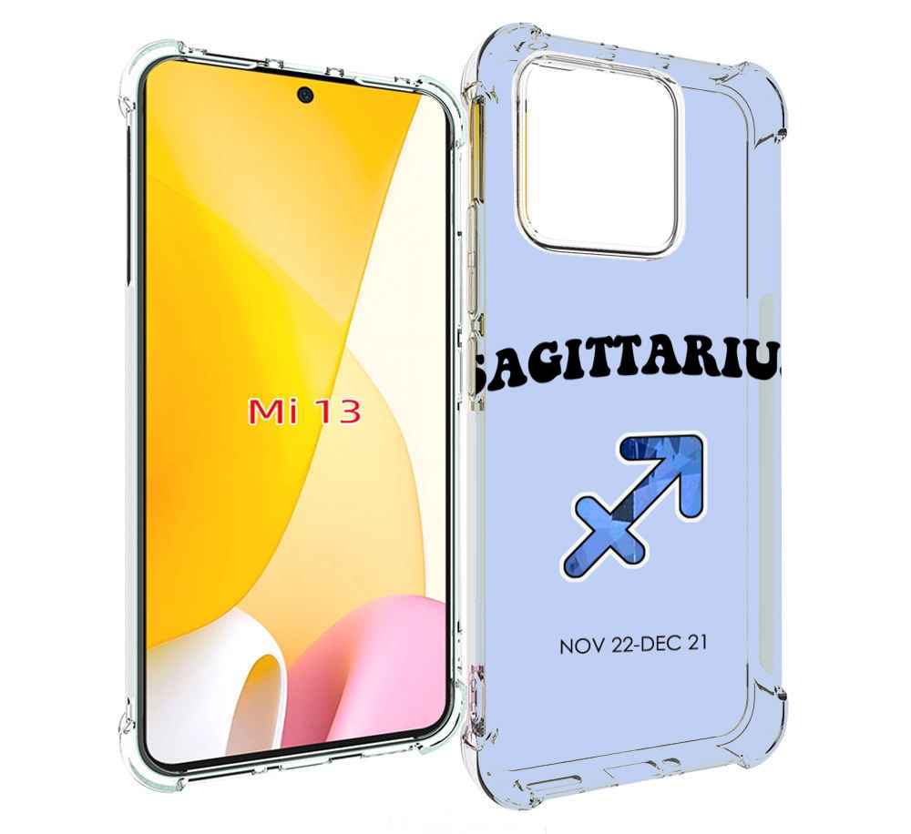 

Чехол MyPads знак зодиака стрелец 1 для Xiaomi 13, Прозрачный, Tocco