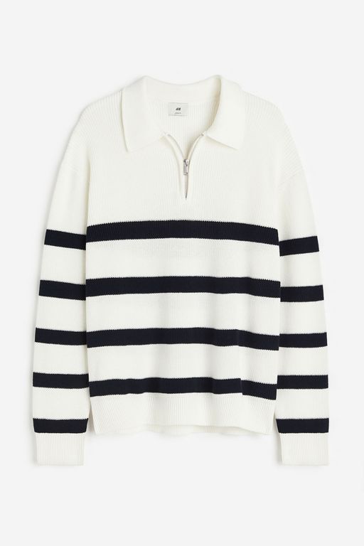 

Свитер мужской H&M 1207997 белый 2XL, 1207997