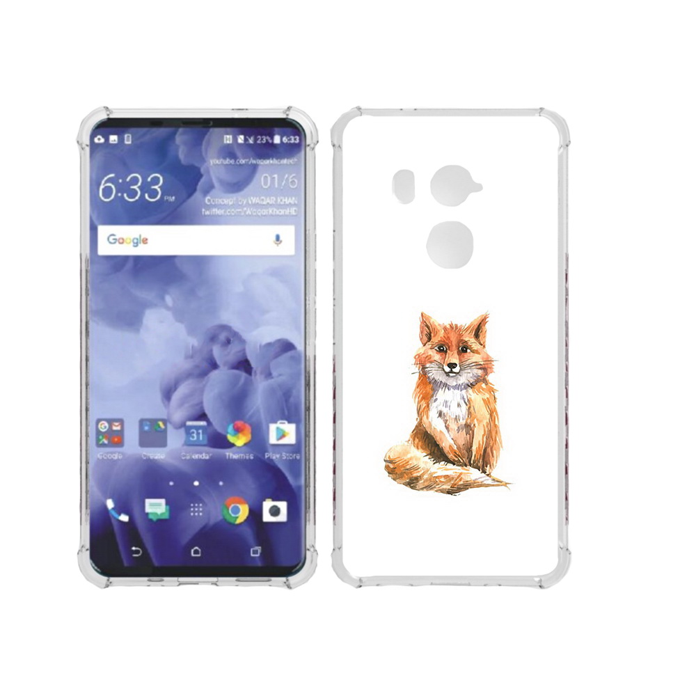 

Чехол MyPads Tocco для HTC U11 Plus детская лиса, Прозрачный, Tocco