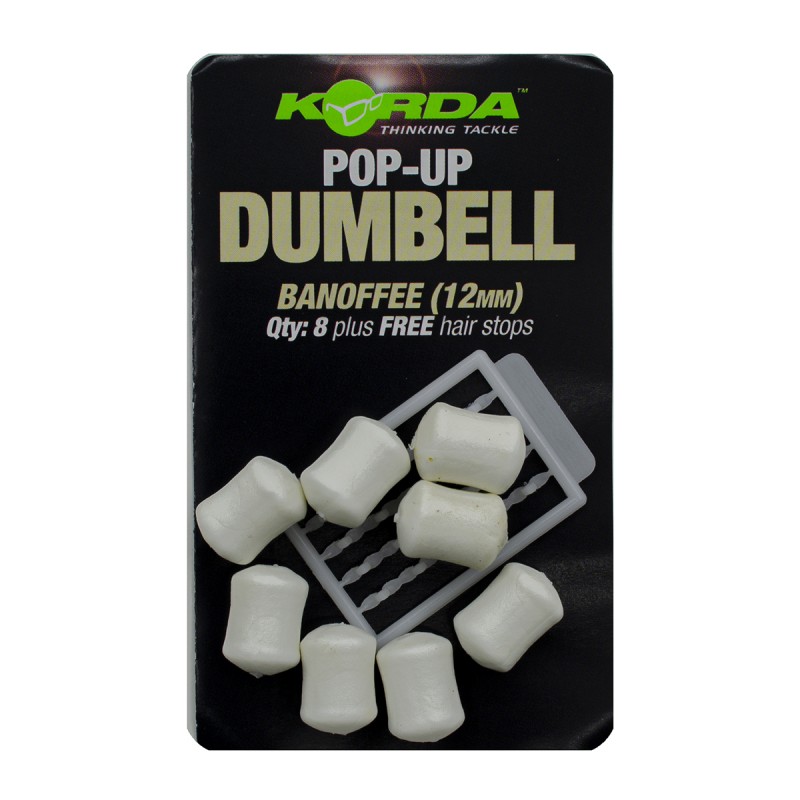 Имитационная приманка KORDA Dumbell Pop-Up Banoffee 12мм