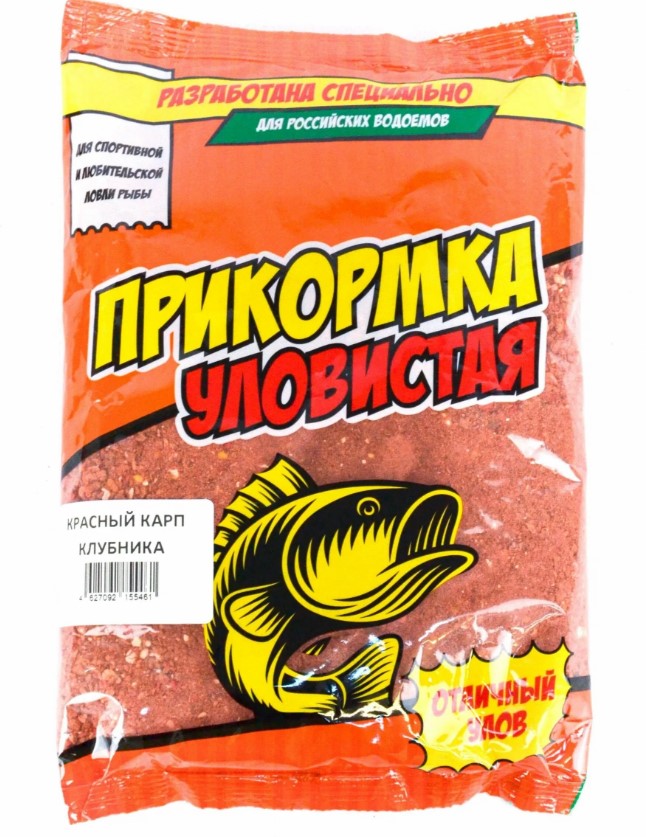 

Прикормка Allvega Уловистая 0,8кг Красный Карп (Клубника), Уловистая