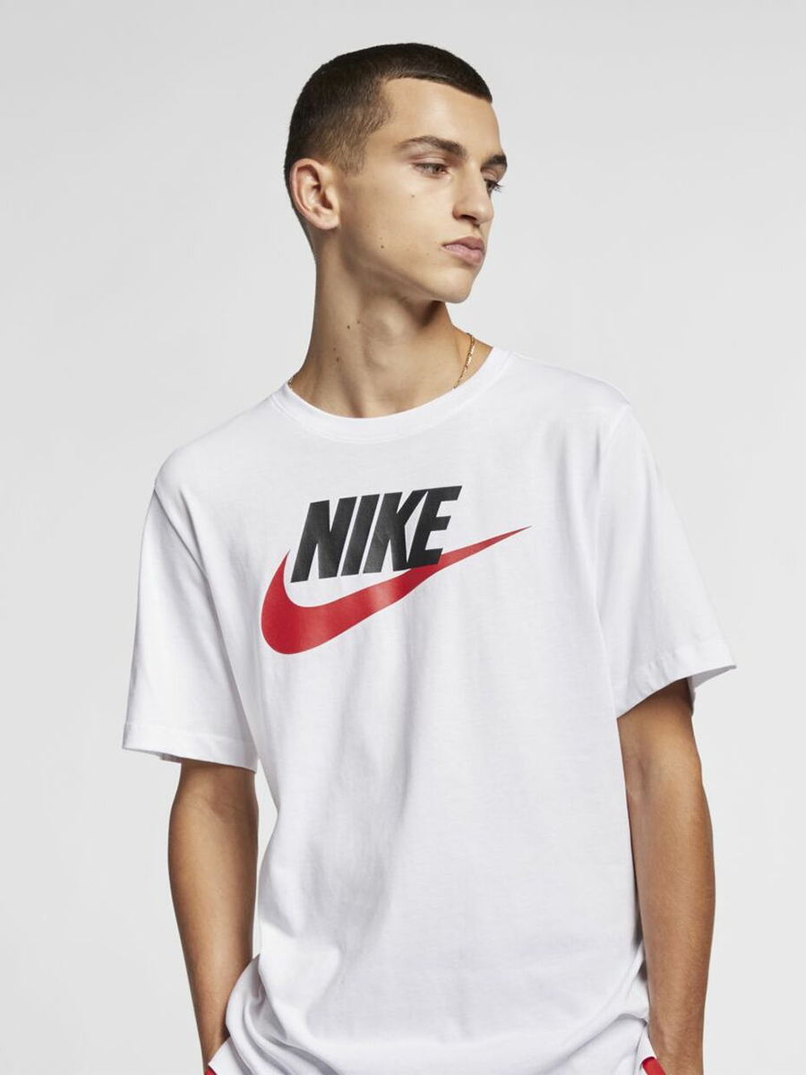 

Футболка мужская Nike AR5004-100 белая L, Белый, AR5004-100