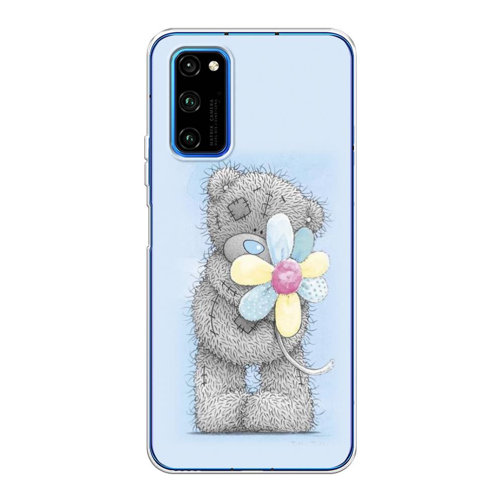 

Чехол Awog на Huawei Honor V30 Pro "Me to you с ромашкой", Голубой;серый;желтый, 611450-2