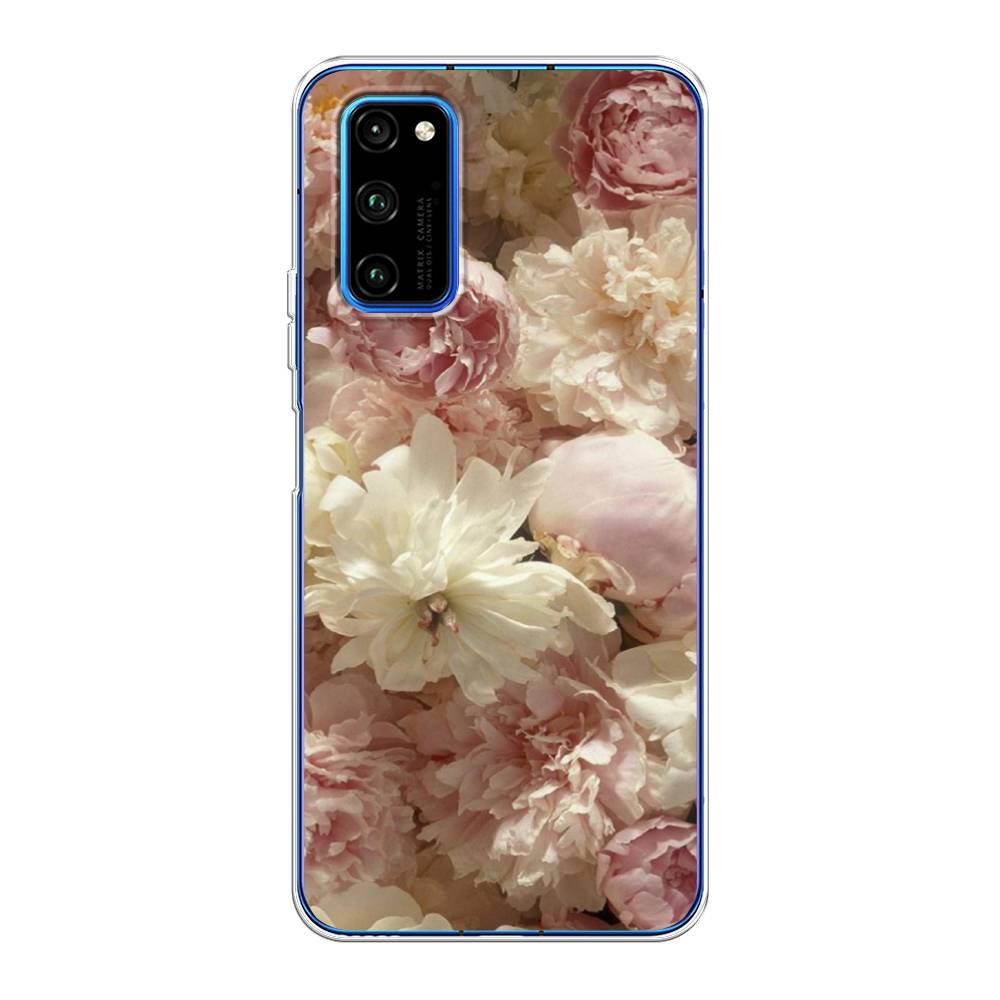 

Чехол Awog на Huawei Honor V30 Pro "Пионы светлые", Бежевый;коричневый, 611450-8