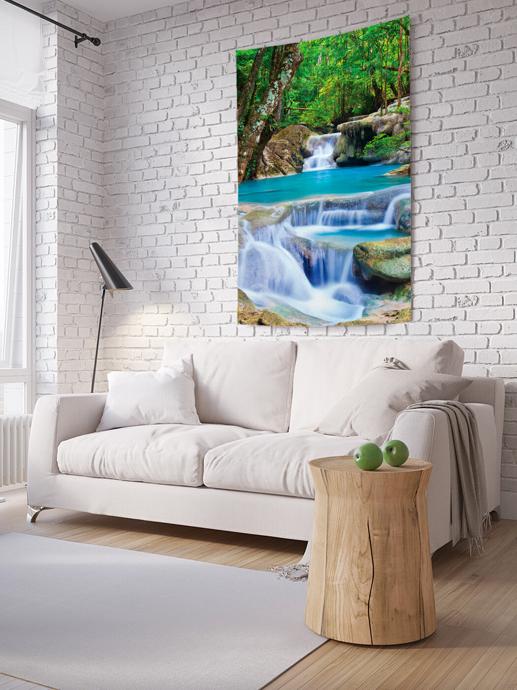 

Вертикальное фотопанно JoyArty Волшебное течение, из ткани, 100х150 см