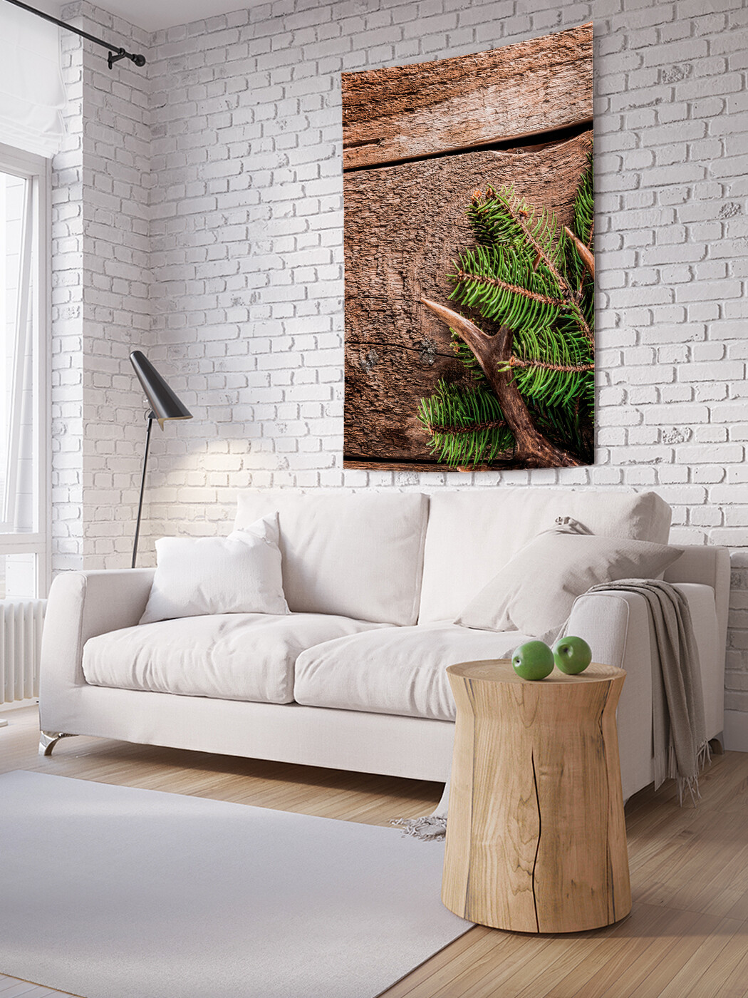 

Вертикальное фотопанно JoyArty Ветки одиночества, из ткани, 100х150 см