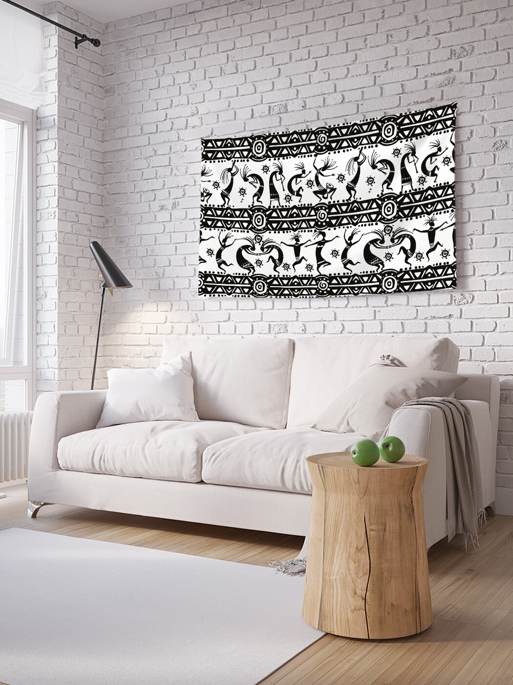 

Горизонтальное фотопанно JoyArty Этнические танцы, из ткани, 100х150 см