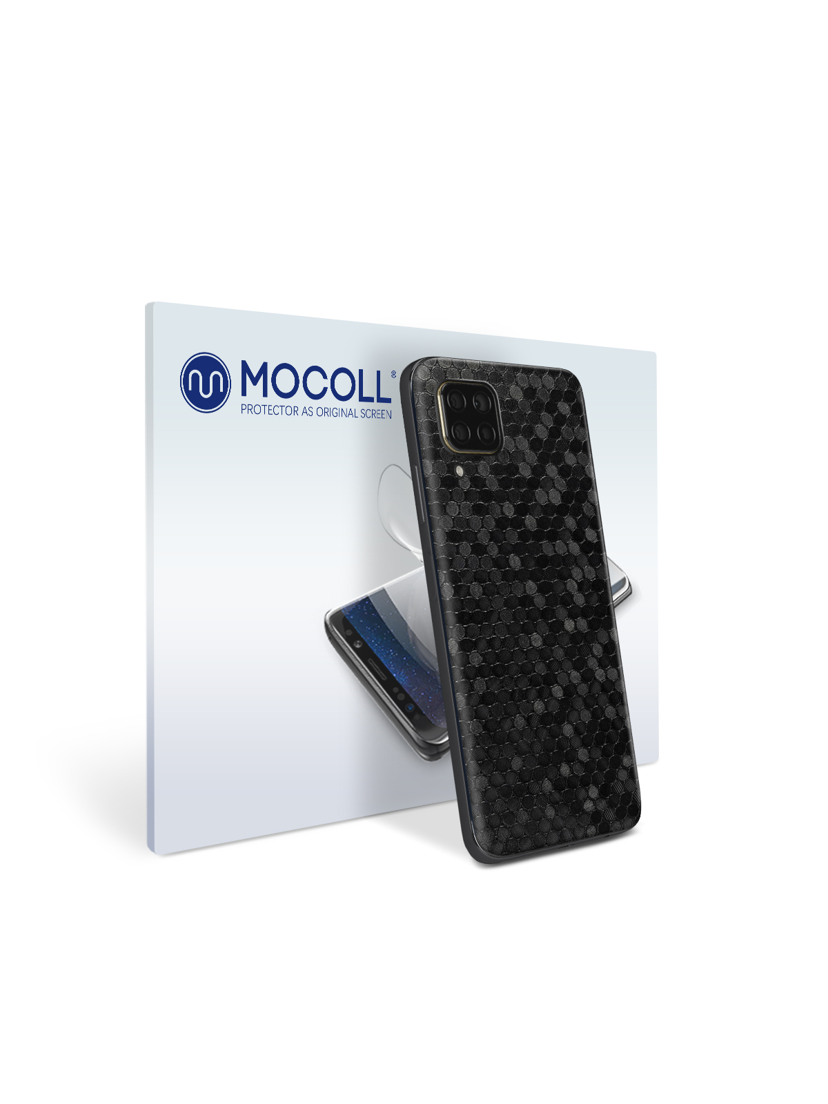

Пленка защитная MOCOLL для задней панели Huawei G9 Lite Тень соты