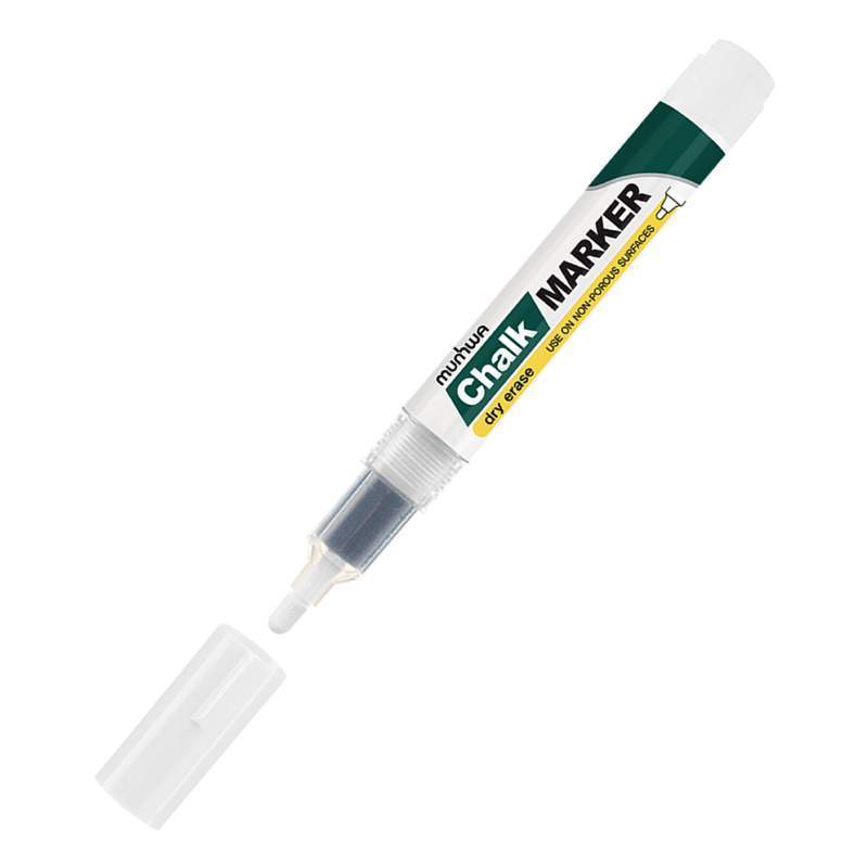 

Маркер меловой Munhwa "Chalk Marker" 227223, 3мм, белый, 5шт., 227223