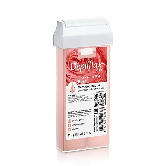 Воск для депиляции Depilflax Розовый 110 г воск для депиляции depilflax шоколадный 800 мл