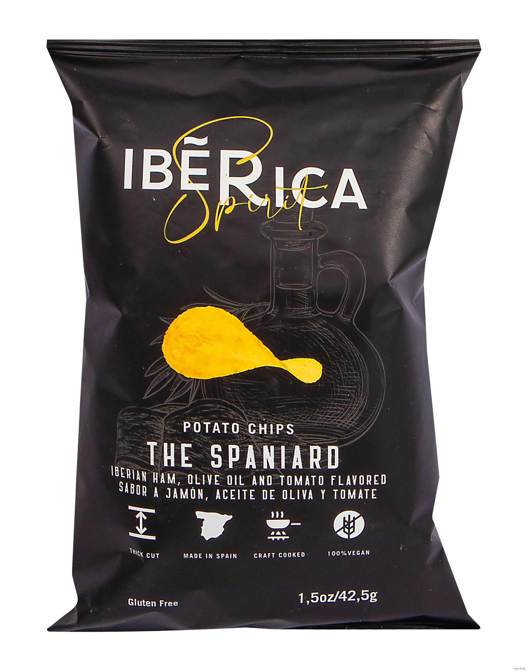 Чипсы картофельные Iberica Spirit the spaniard, 42,5 г