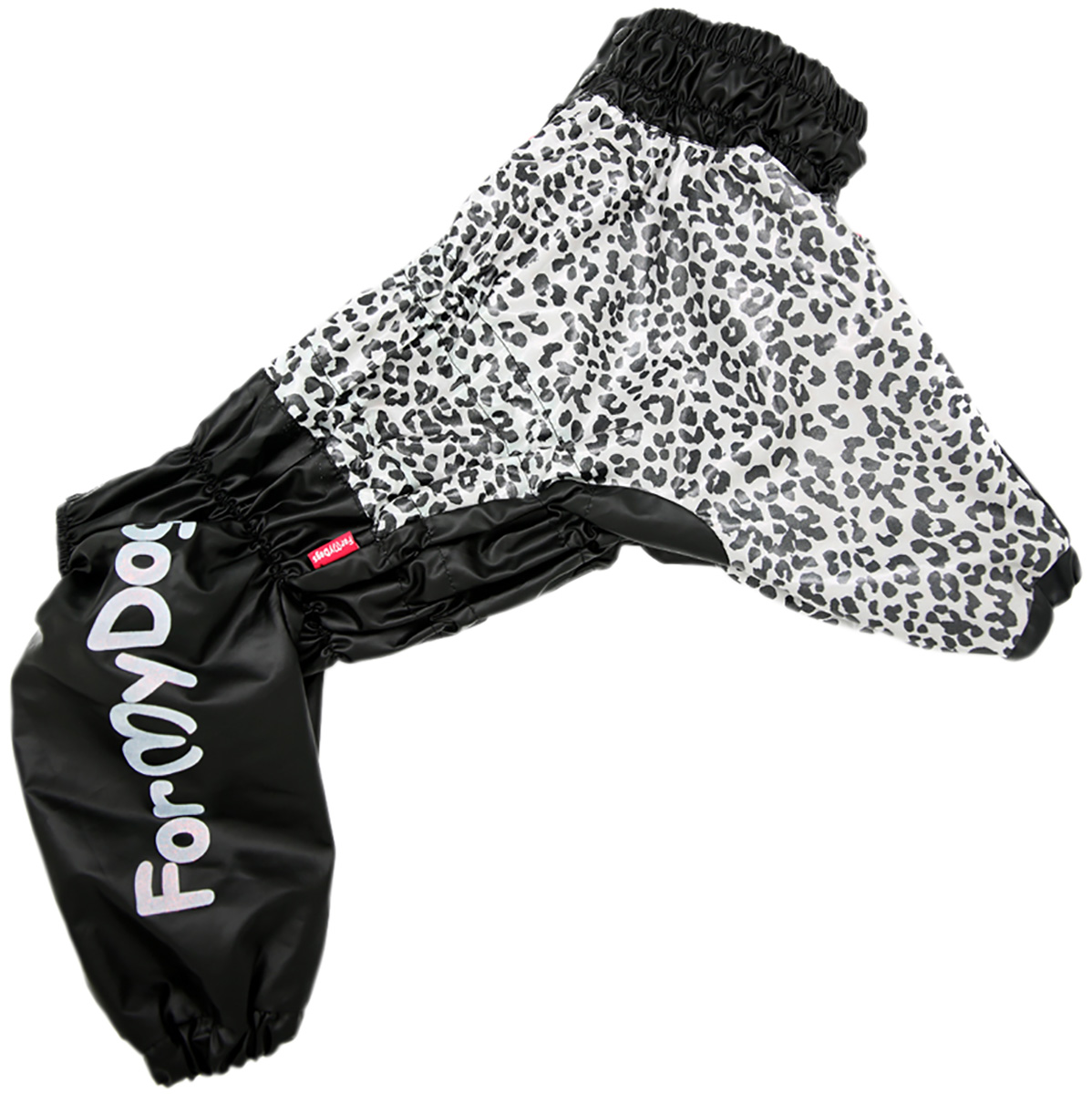 

Дождевик для собак FOR MY DOGS Лео, женский, черный, B3, длина спины 50 см, 472SS-2020 F