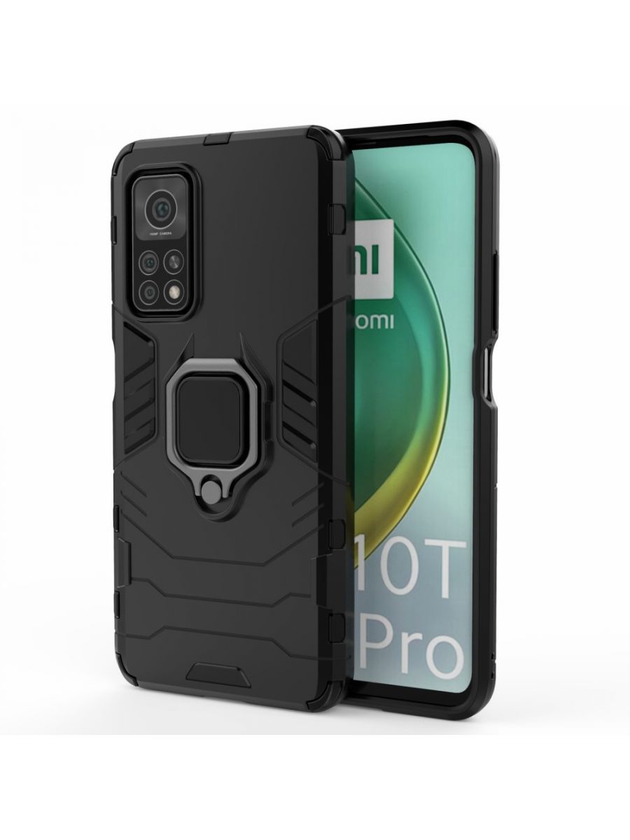 

Чехол Ring для смартфона Xiaomi Mi 10T/Mi 10T Pro черный