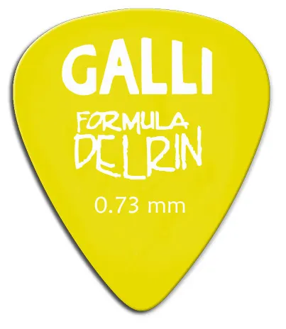 Медиатор GALLI D-51Y средней жесткости 0,73 mm 1шт