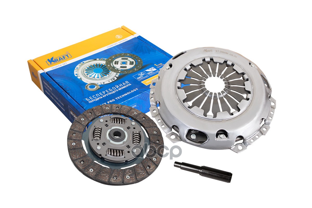 

Сцепление В Сборе Ford Focus 1/2 1.6/1.8l 16кл. Kraft Kt098586 Kraft арт. KT098586