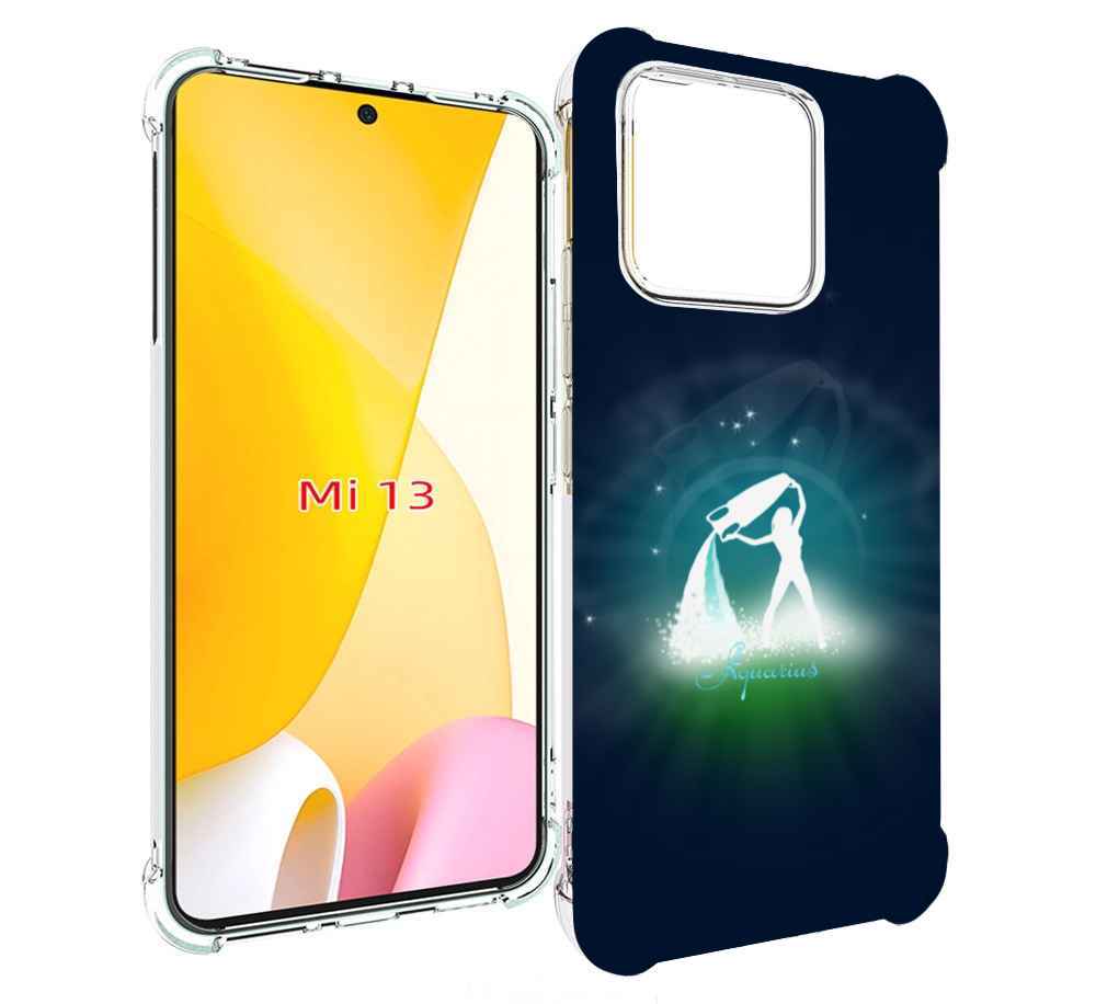 

Чехол MyPads знак зодиака водолеи 1 для Xiaomi 13, Прозрачный, Tocco