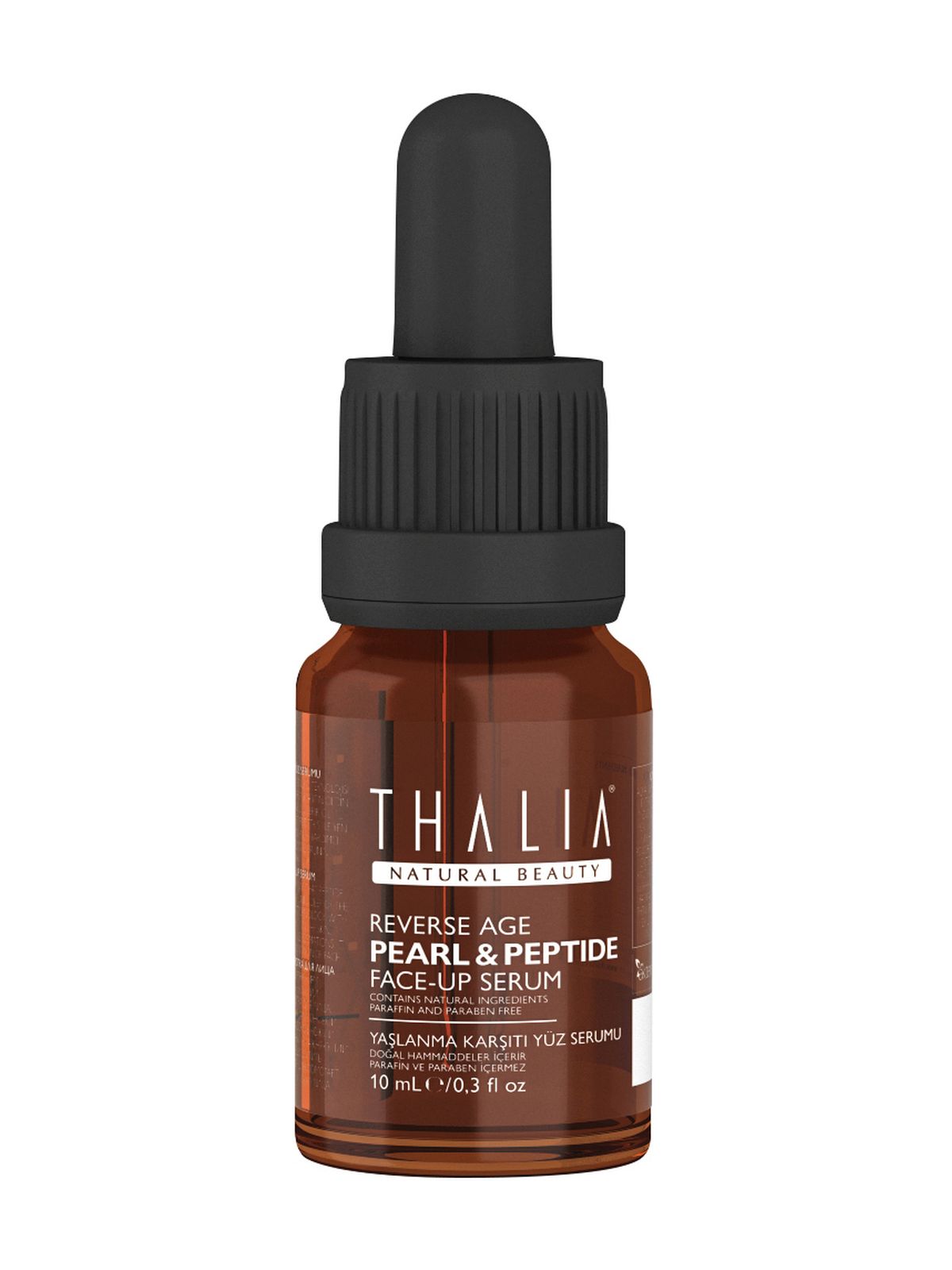 Антивозрастная сыворотка для лица Thalia Natural Beauty с жемчужной пудрой, 10 мл