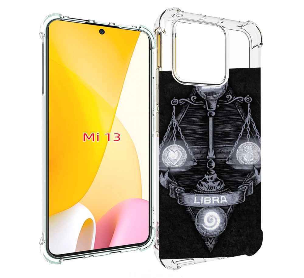 

Чехол MyPads знак зодиака весы 2 для Xiaomi 13, Прозрачный, Tocco
