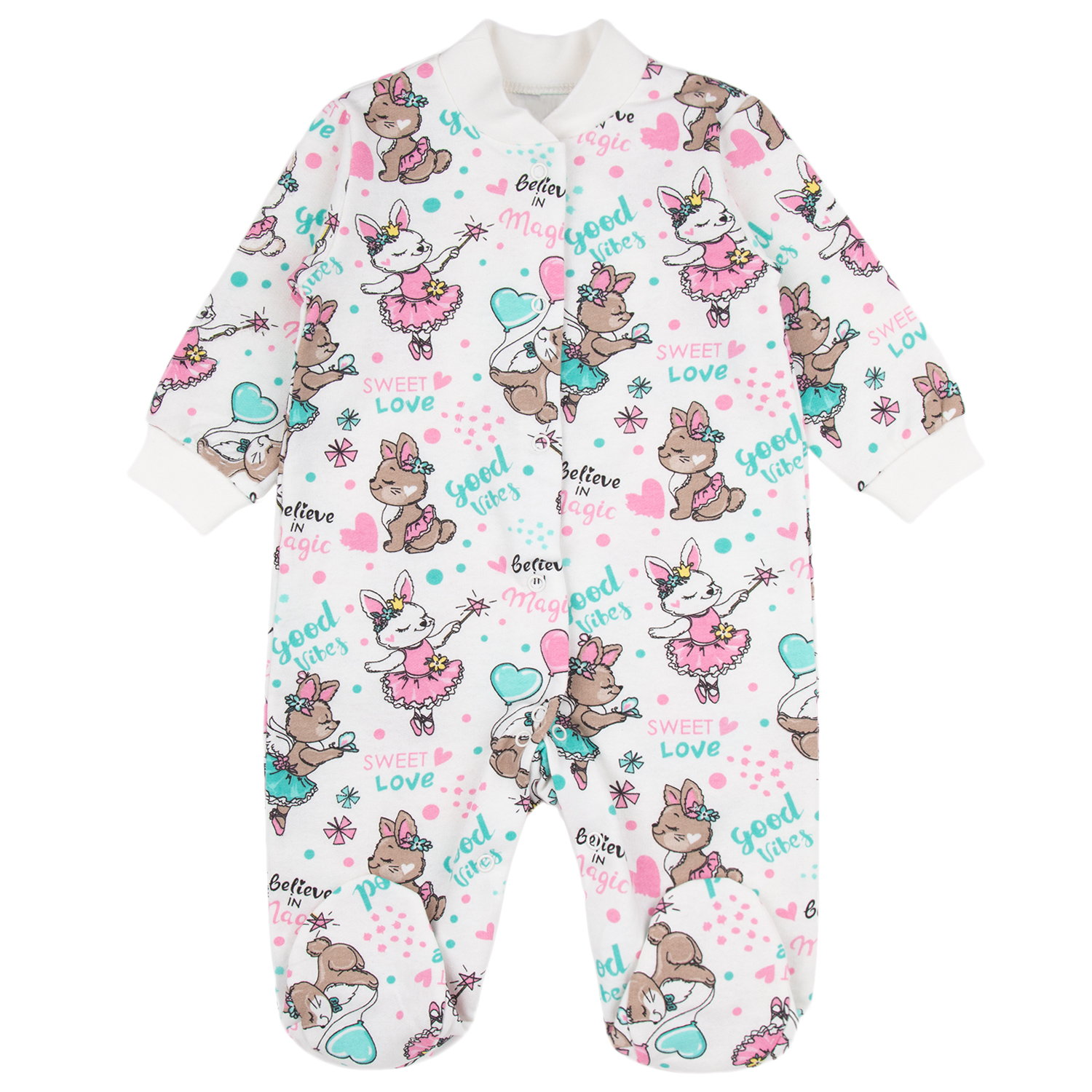 фото Комбинезон leader kids newborn белый р.68