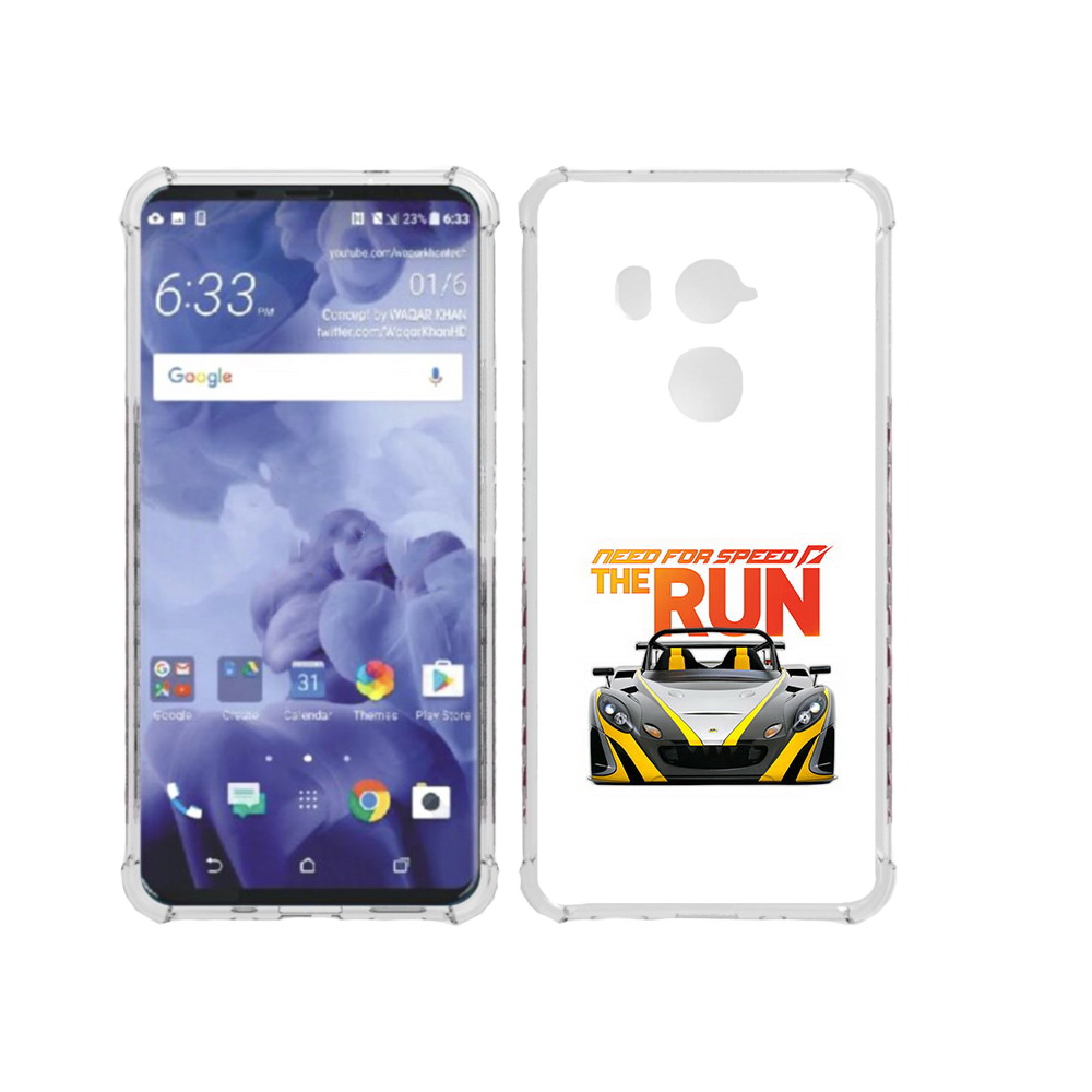 

Чехол MyPads Tocco для HTC U11 Plus гонка, Прозрачный, Tocco