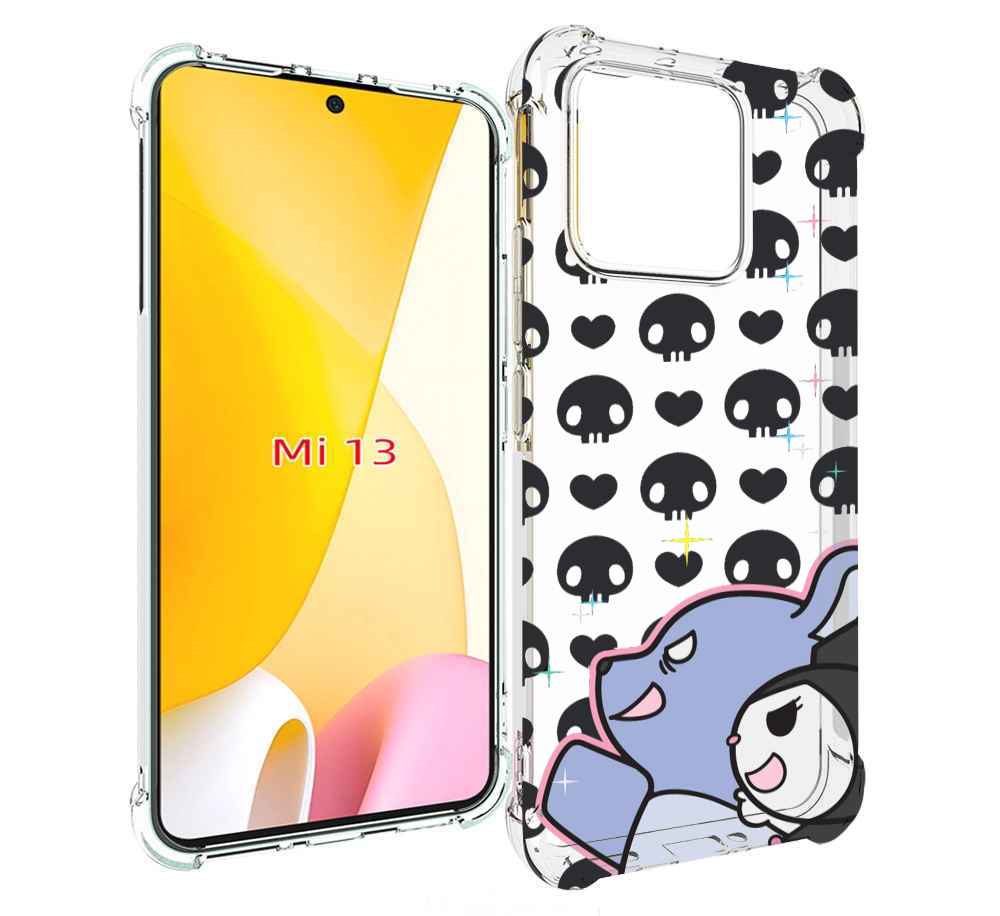 

Чехол MyPads злые-мини-животные детский для Xiaomi 13, Прозрачный, Tocco