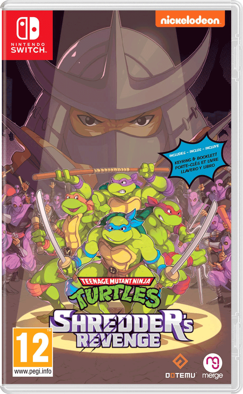 Игра Teenage Mutant Ninja Turtles: Shredders Revenge TMNT Nintendo Switch