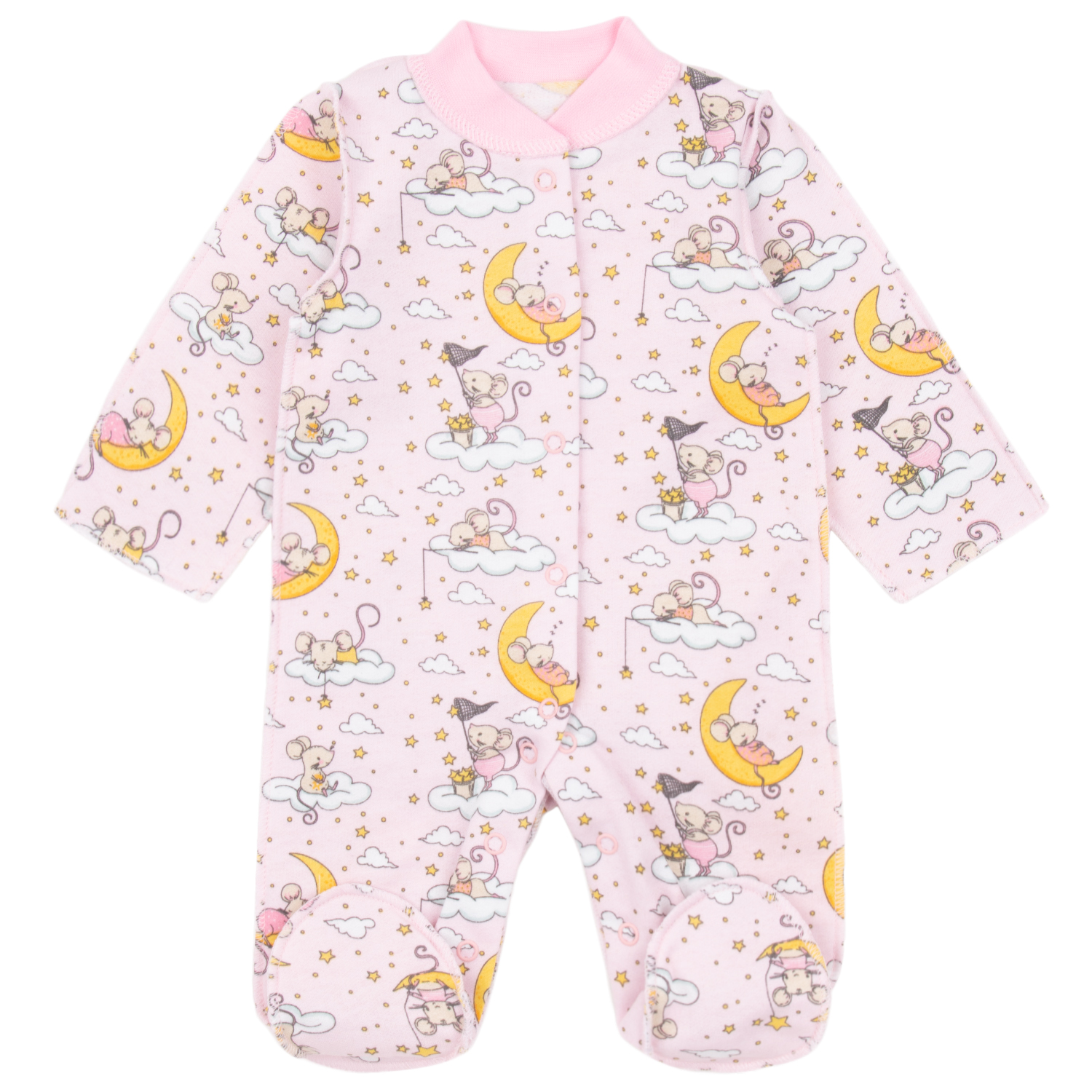 фото Комбинезон leader kids newborn розовый р.50