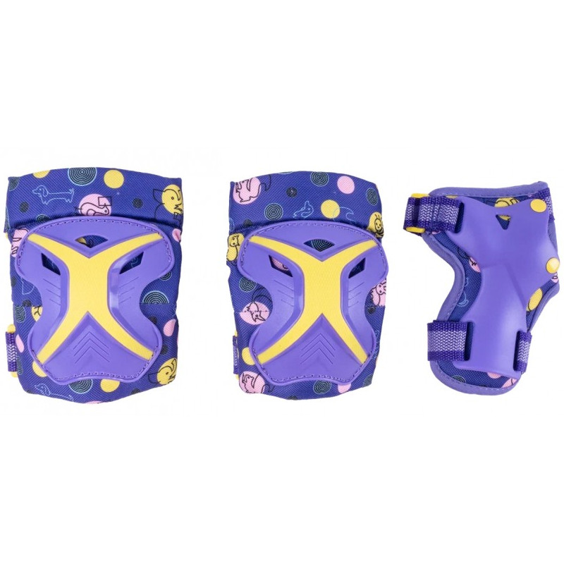 Защита TECH TEAM Safe fit kids 3.0 M пурпурный NN011982 защита коленей demon knee guard soft cap pro jr