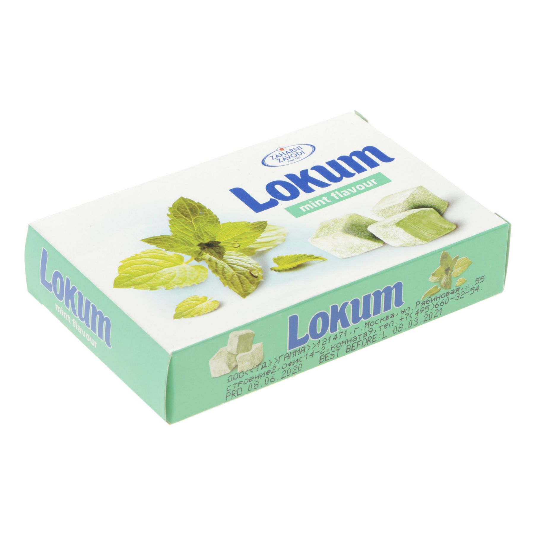 

Лукум Zaharni Zavodi со вкусом мяты 140 г