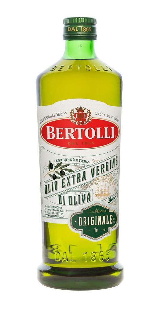 

Масло оливковое Bertolli Extra Virgin Originale 1л