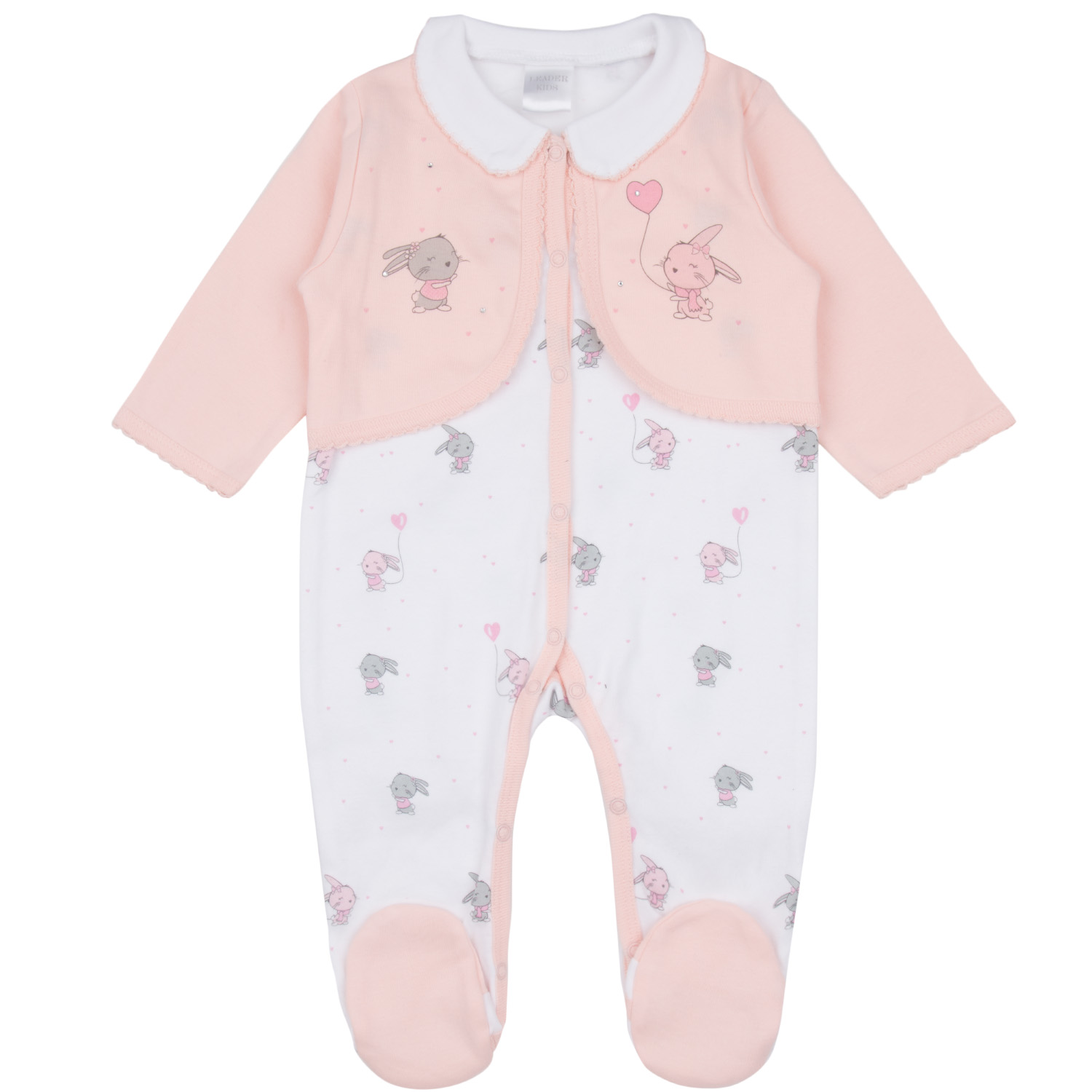 фото Комбинезон leader kids newborn розовый р.74