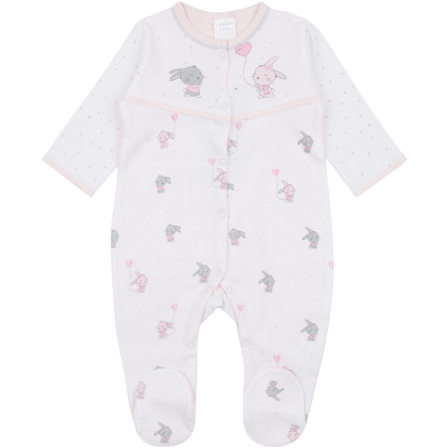 фото Комбинезон leader kids newborn розовый р.74