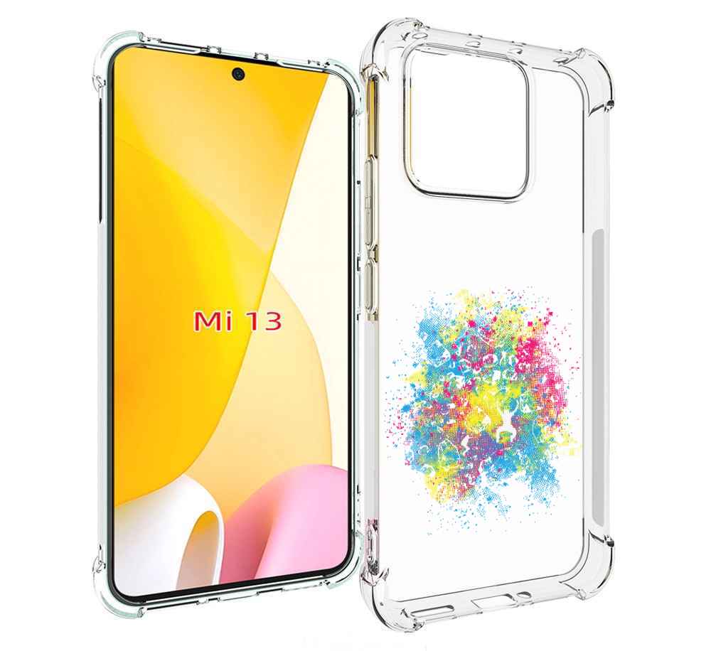 

Чехол MyPads акварель абстракция для Xiaomi 13, Прозрачный, Tocco