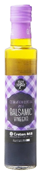 фото Масло оливковое cretan mill extra virgin с бальзамическим уксусом 250мл