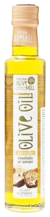 фото Масло оливковое cretan mill extra virgin с трюфелем 250мл