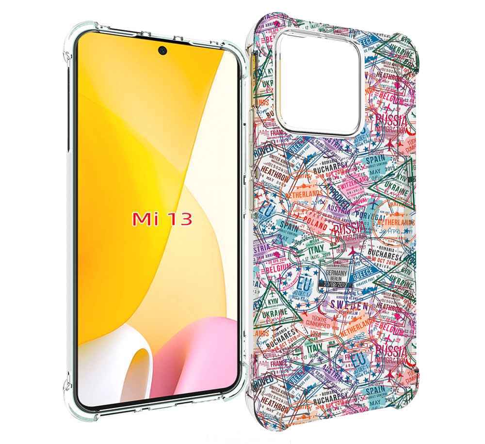 

Чехол MyPads загранчехол для Xiaomi 13, Прозрачный, Tocco