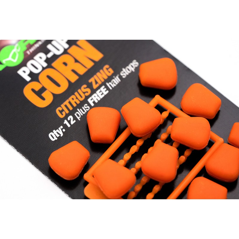 Имитационная приманка KORDA Pop Up Corn Citrus Zing Orange всплывающая