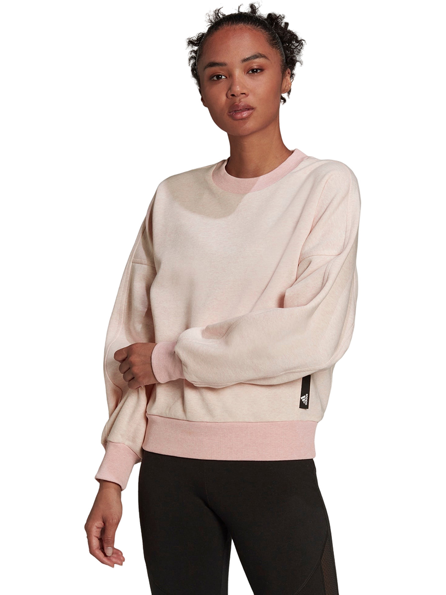 

Свитшот женский Adidas HE4147 розовый L, HE4147
