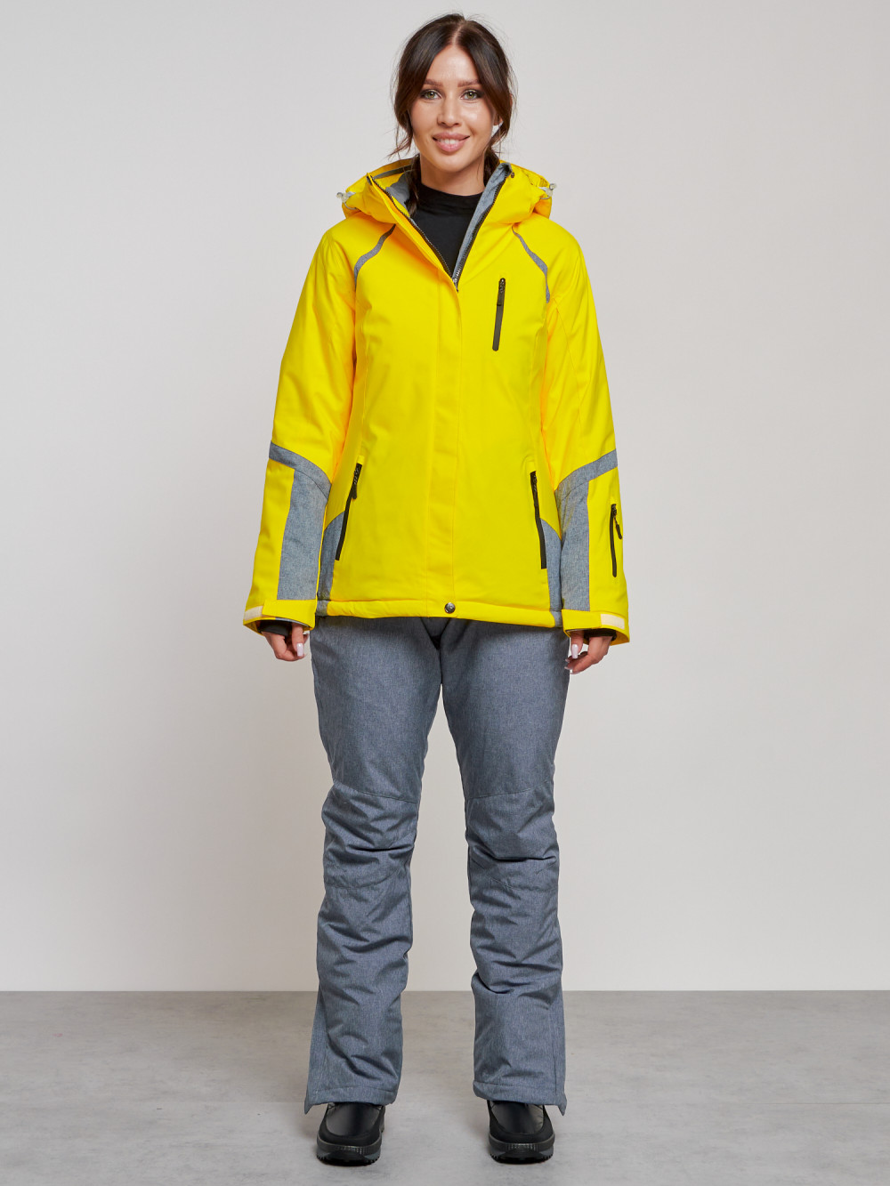

Горнолыжный костюм женский MTFORCE 02316J, 50, Yellow, Желтый, 02316
