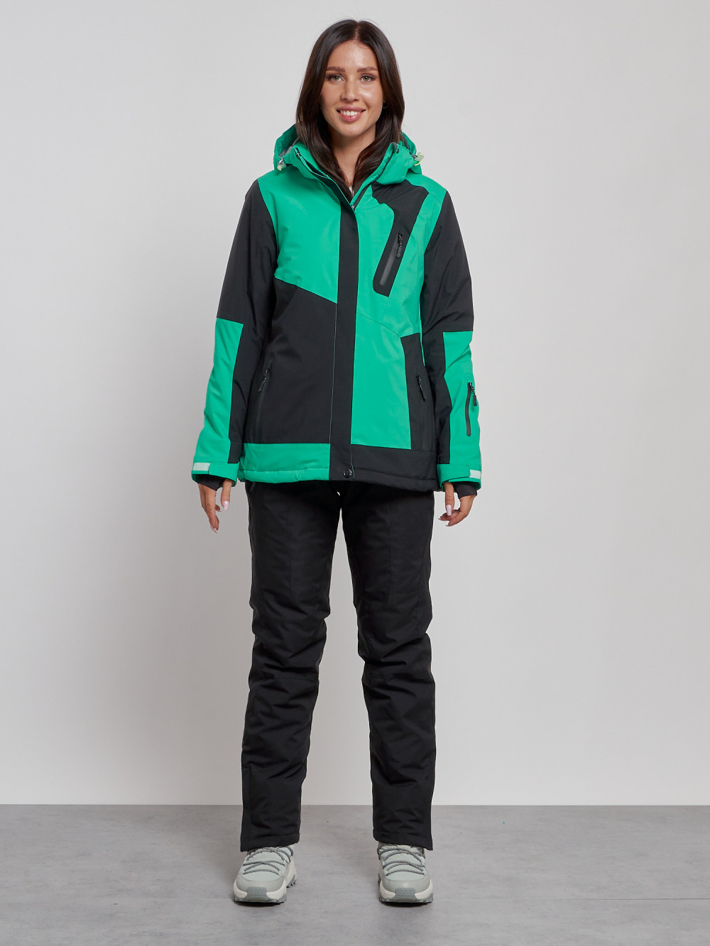 

Горнолыжный костюм женский MTFORCE 02306Z, 48, Green, Зеленый, 02306